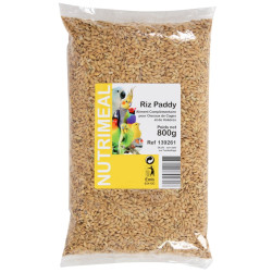 animallparadise Paddy rice 800 g, seed for cages and aviaries Nourriture graine