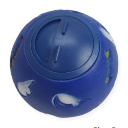 Piłka z przysmakami dla kota ø 7,5 cm, niebieska. AP-FL-501974 animallparadise