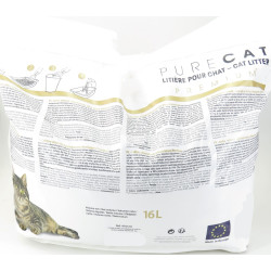 animallparadise Litière agglomérante minérale 16 Litres soit 10 kg pour chat Litiere
