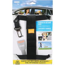 animallparadise Imbracatura di sicurezza taglia L per cani in auto AP-ZO-403330 Montaggio auto