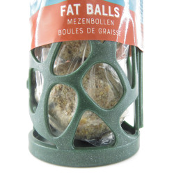 animallparadise Recycled dispenser with 3 grease balls for birds Bird Food Ball