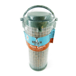 animallparadise Recycled dispenser with peeled peanuts for birds arachides