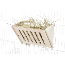 animallparadise Hay rack Neo in wood 21 x 14 x 12 cm Food rack