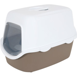 animallparadise Cathy cat toilet filter taupe 40 x 56 x H40 cm Toilet house