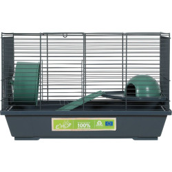 animallparadise Hamsterkäfig 50, 50 x 28 x Höhe 32 cm, grün für Hamster AP-ZO-205171VER Käfig
