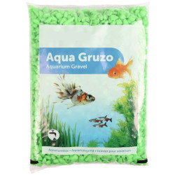 animallparadise Gravier Neon vert 1 kg pour aquarium. Sols, substrats