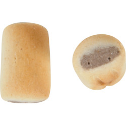 animallparadise Friandise mini biscuits fourrés au bœuf, sac de 2 kg pour chien Friandise chien