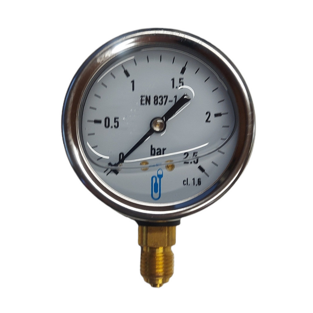 DISTRILABO Pressure gauge type 216 - 2,5 bar - 1/4 inch - 2163RV11D Pressure gauge