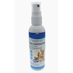 animallparadise Spray antiparasitaire diméthicone pour petits mammifères et oiseaux domestiques, 100 ml Soin et hygiène