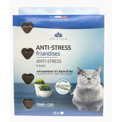 animallparadise Heart-shaped anti-stress treats x12, for cats Nourriture