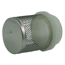 Jardiboutique Stainless steel strainer - 1/2 inch threaded pre filter strainer valve