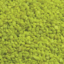 animallparadise Kies Neon gelb 1 kg für Aquarien. AP-FL-400431 Böden, Substrate