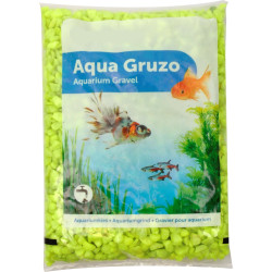animallparadise Gravier Neon jaune 1 kg pour aquarium. Sols, substrats