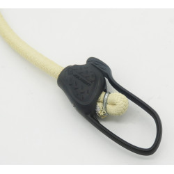 jardiboutique A Beige 60 cm bungee cords tensioner - Plastic end caps tarpaulin accessory