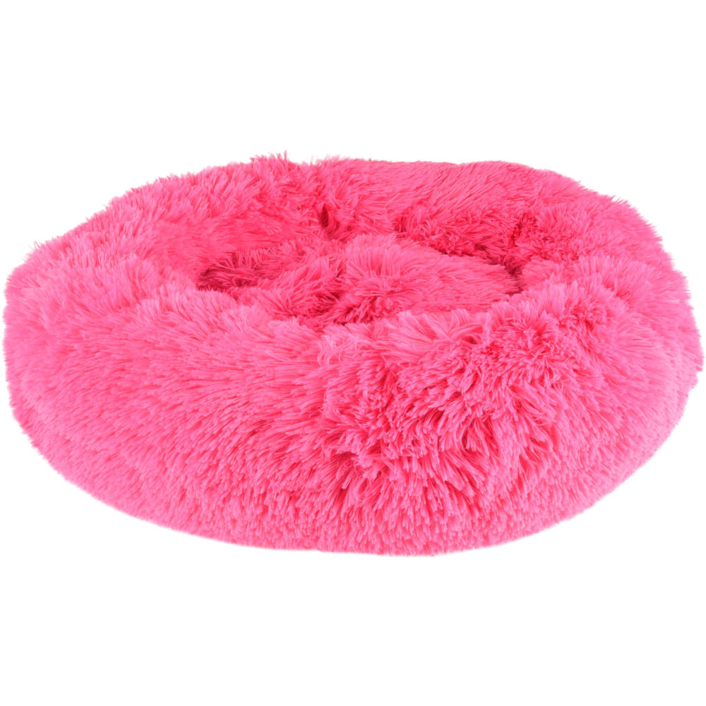 animallparadise KREMS round anti-stress cushion, pink color ø 50 cm for dogs Coussin chien