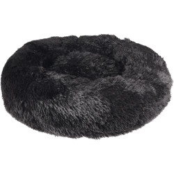 animallparadise KREMS round cushion, anti-stress, black color ø 50 cm. for dogs Coussin chien