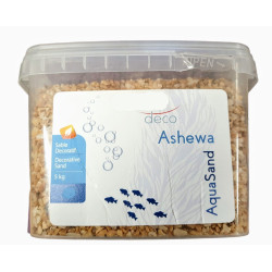 Ashewa aquaSand geel decoratief grind 2-3 mm 5 kg voor aquaria animallparadise AP-ZO-346266 Bodems, substraten