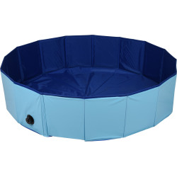 Hondenzwembad ø 120 x 30 cm blauwe kleur.  AP-FL-520349 Hondenzwembad