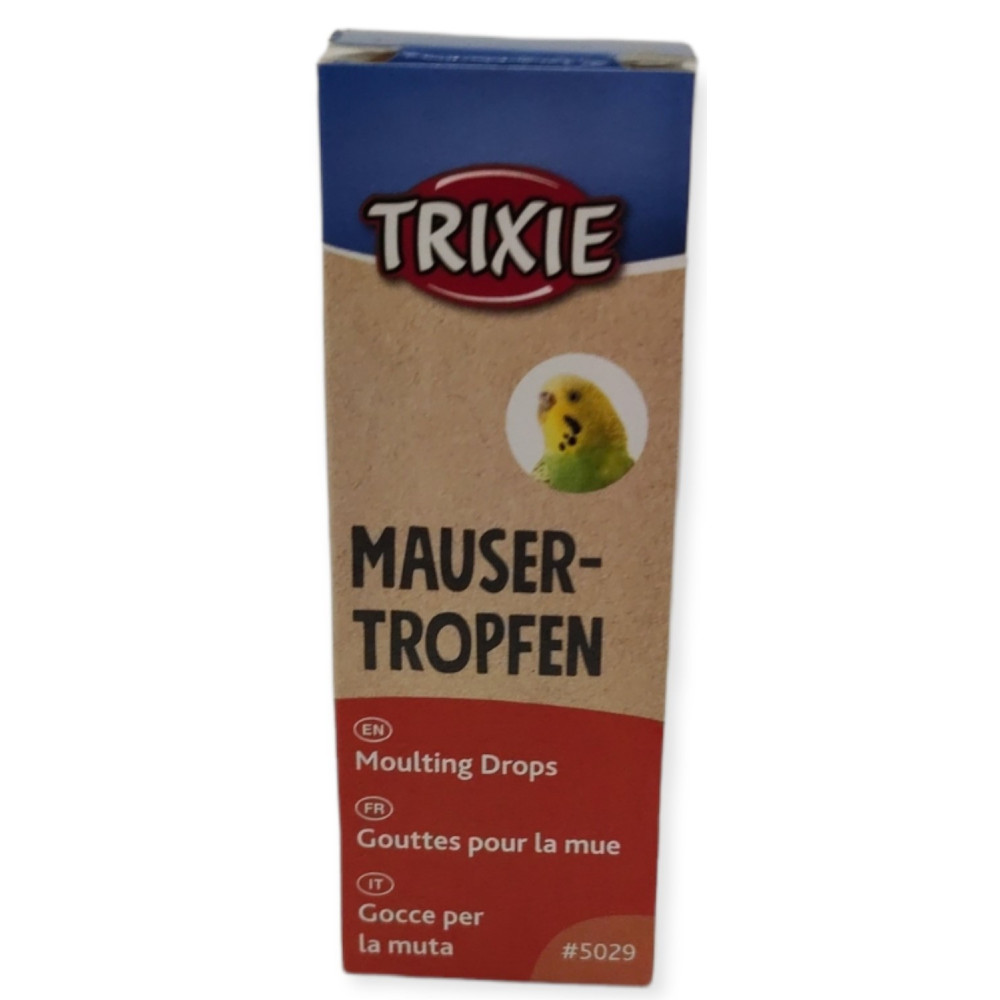 TR-5029 Trixie 15 ml de gotas de muda para la muda de las aves Complemento alimenticio