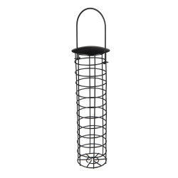 animallparadise Daisy Black Chickadee Ball Feeder, height 32 cm for birds support ball or grease loaf