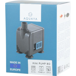 animallparadise Mini pompe 80 - pour aquarium de 60 à 80 Litres. pompe aquarium