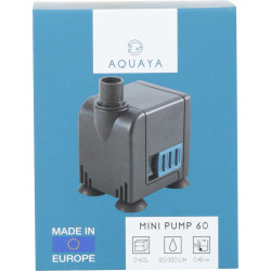 animallparadise Mini Pompe 60 - pour aquarium de 0 à 60 Litres pompe aquarium
