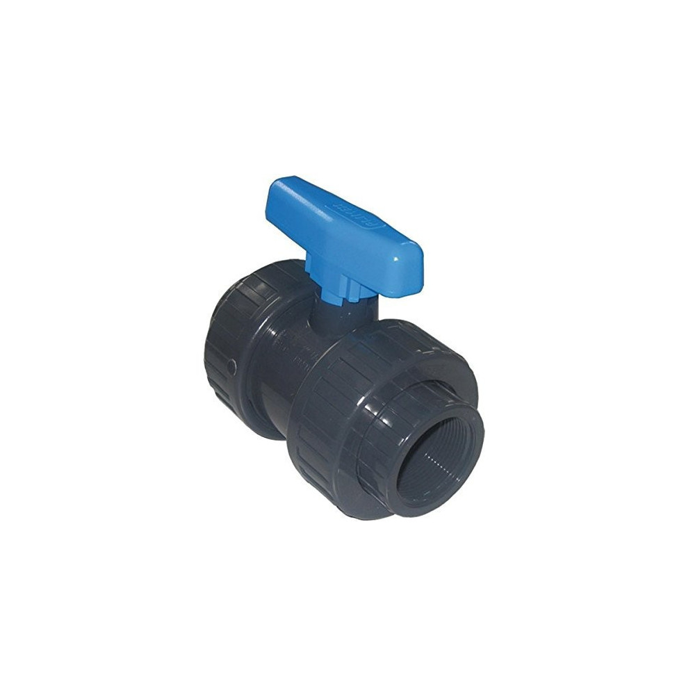 FF Válvula de esfera de pressão aparafusada em PVC de 3/4 polegadas SO-VAV3/4 Válvula