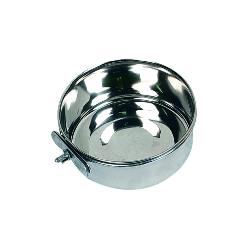 animallparadise Steel bowl for rodents and birds, 580ml. Feeding troughs, drinking troughs