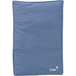 animallparadise XXL crunchy blanket with valerian, size 30 x 20 cm blue color. for cat. Games with catnip, Valerian, Matatabi