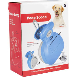AP-FL-520819 animallparadise Recogedor de cacas para perros plegable talla S azul Recogida de excrementos