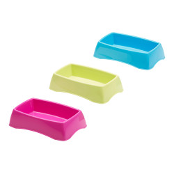 animallparadise 3 Rody brunch feeders rectangular 17 x 10 x 4 cm for rodents Bowls, dispensers