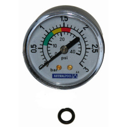 jardiboutique Compatible pressure gauge for astralpool Sand Filter 3 Bars - 4404010103 - 1/8" rear mounting connection Pressu...
