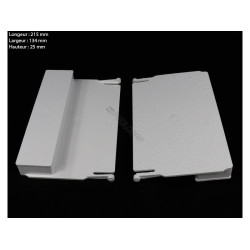 jardiboutique Volet de skimmer compatible pour Certikin HD100 - blanc SPC423 Volet de skimmer