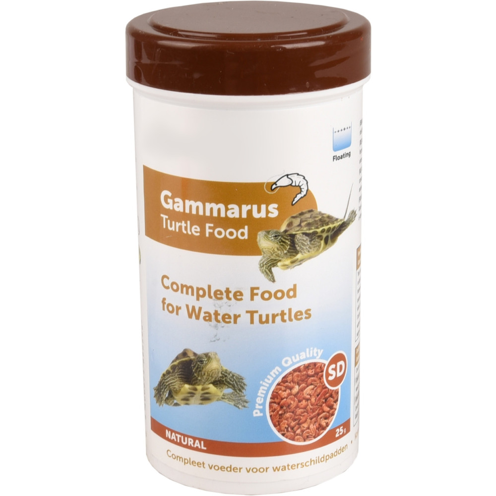 AP-FL-404033 animallparadise Gammarus Alimento natural para tortugas acuáticas 25 g, 250 ml Alimentos