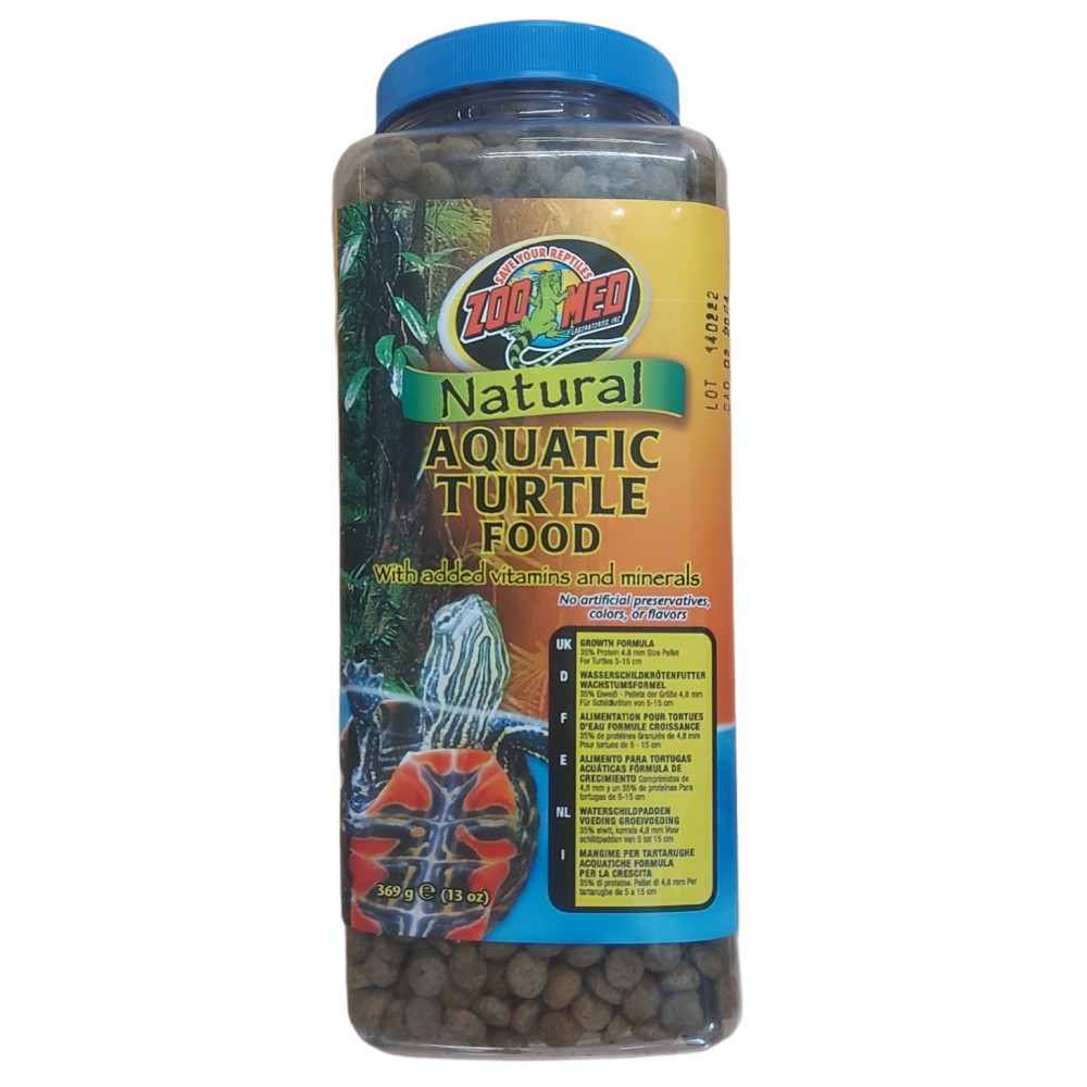 Aquatic Turtle Food 369g Growth Formula ZO-387267 Zoo Med