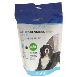 AP-FR-172370 animallparadise 15 colgajos dentales relax para perros de más de 30 kg, bolsa de 502,5 g Caramelos masticables