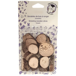animallparadise Wooden gnawing discs for rodents Snacks and supplements