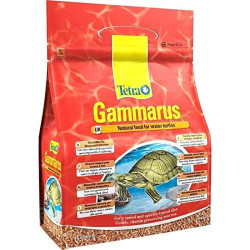 ZO-383765 Tetra Alimento natural para tortugas acuáticas Grammarus, 400g. Alimentos