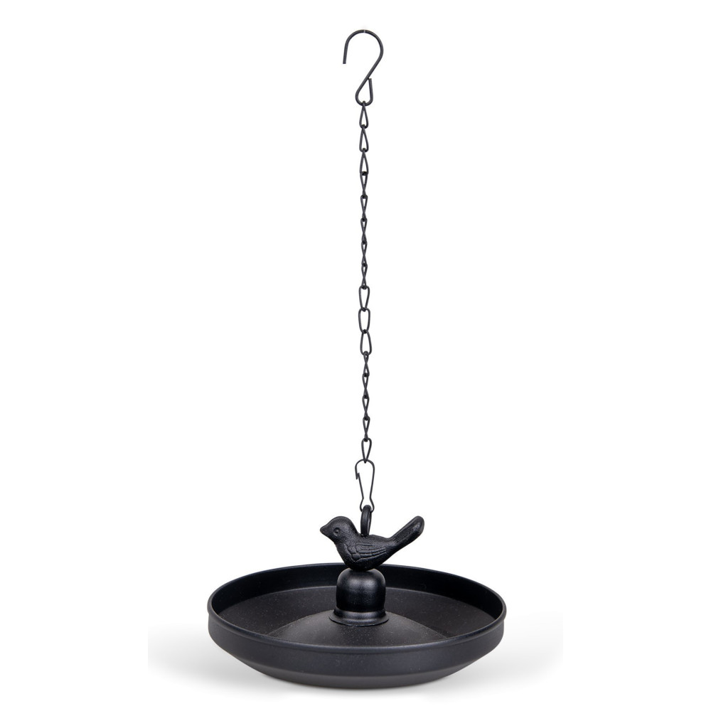 Birdy zwart hangend vogelvoederhuis ø 17.5 cm animallparadise AP-VA-18115 Zaad feeder