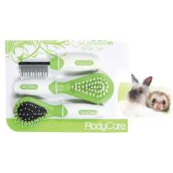 animallparadise Brush and comb set for rabbits, ferrets, hamsters Care and hygiene