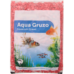 animallparadise Neon red glossy gravel 1 kg aquarium Soils, substrates, substrates