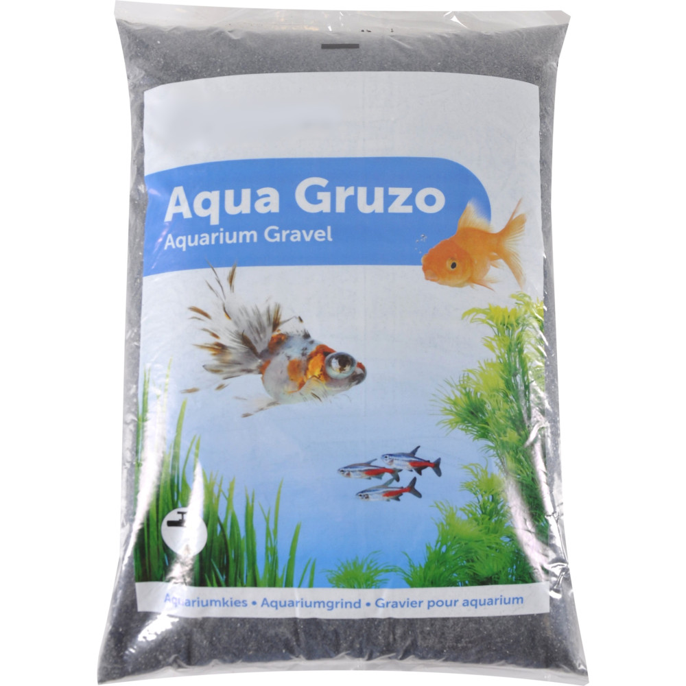animallparadise Black Gravel 9kg for aquarium Soils, substrates, substrates