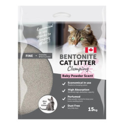 animallparadise copy of Litter for cat powder scent of Bébé therefore with talc. :) weight 15 kg. Litter
