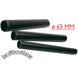 jardiboutique ø 63 mm un tubo a pressione in PVC rigido1m JB-00780-1 Tubo in PVC