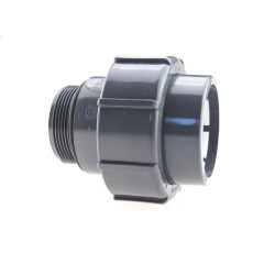 Jardiboutique Quick coupling, Male threaded 1 inch 1/2 Female for pipe ø 50 mm PVC PRESSURE CONNECTION