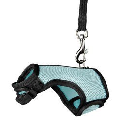 animallparadise Soft harness with leash 1,2 m , for rats random color Collars, leashes, harnesses
