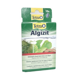 Tetra Algizit Algenschutz 10 Tabletten für Aquarien ZO-371070 Tests, Wasseraufbereitung