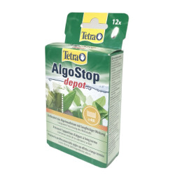Tetra Algostop depot anti algen 12 Tabletten für Aquarium ZO-372327 Tests, Wasseraufbereitung