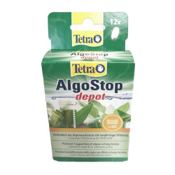 ZO-372327 Tetra Algostop depot anti algas 12 tabletas para acuario Pruebas, tratamiento del agua