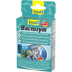 Tetra Bactozym increases biological activity, 10 aquarium tablets Tests, water treatment